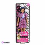 عروسک باربی لباس پوست ماری مدل Barbie Charming Party Dolls FBR37-GHW57 