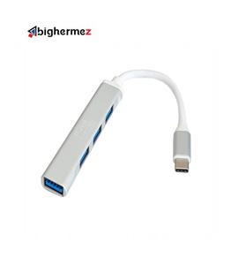 هاب 4پورت TYPE-C USB3پی نت مدل T-3604