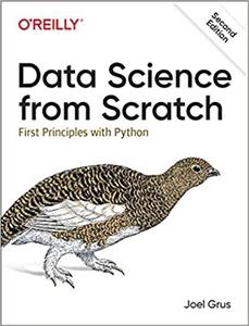 جلد معمولی رنگی_کتاب Data Science from Scratch: First Principles with Python 2nd Edition
