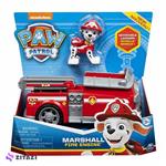 اسباب بازی ماشین آتشنشانی سگ های نگهبان PAW PATROL Mission Truck And Heroes Firefighter Marshall Puppy