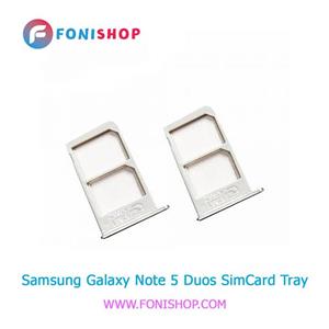 خشاب سیم کارت اصلی سامسونگ Samsung Galaxy Note 5 Duos 