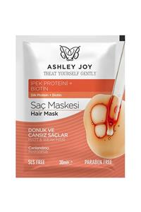 ماسک احیا کننده مو با آبکشی و با حجم 30 میل اشلی جوی Ashley Joy 