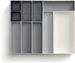 قفسه ظروف و لوازم Joseph Joseph Blox 10-Piece Drawer Organiser Set – Grey – 