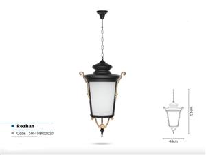 چراغ حیاطی مدل روژان آویز