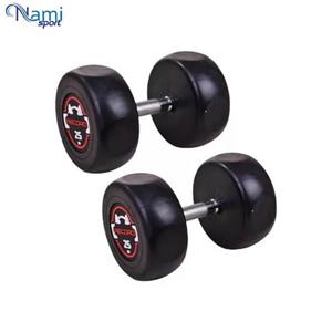 دمبل گرد وزن 25 کیلوگرم round dumbbell