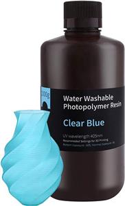 رزین رنگ آبی شفاف 1000 گرمی ELEGOO 3D Printer Resin – 