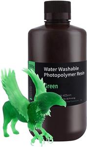 رزین رنگ سبز شفاف 1000 گرمی ELEGOO 3D Printer Resin – 