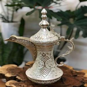 دله های عربی لوکس برنجی با روکش نقره