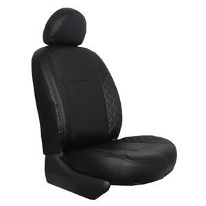 روکش صندلی 206 چرم مصنوعی طرح مرسدس جلوه مدل ribbon