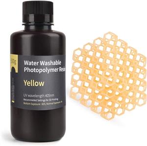 رزین رنگ زرد 500 گرمی ELEGOO 3D Printer Resin – 