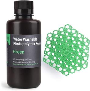 رزین رنگ سبز 500 گرمی ELEGOO 3D Printer Resin – 