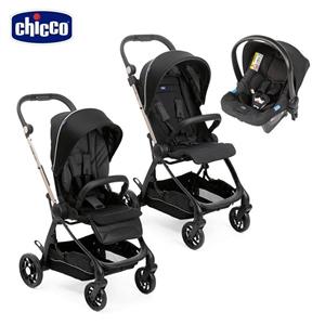 کالسکه one4ever و کریر بیس دار  kaily چیکو سید متحرک chicco