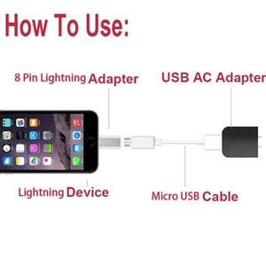 مبدل microUSB به لایتنینگ SFP-131