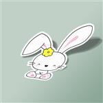 استیکر Little Bunny