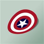 استیکر Captain_America_Shield