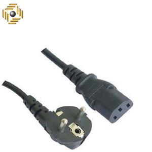 کابل برق سه پین منبع تغذیه کامپیوتر دی-نت طول 3 متر D-net 3-Pin Power Cable 3M