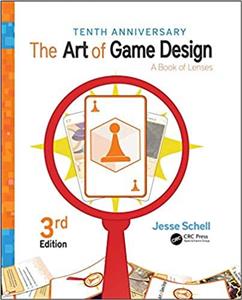 جلد معمولی رنگی_کتاب The Art of Game Design: A Book of Lenses, Third Edition