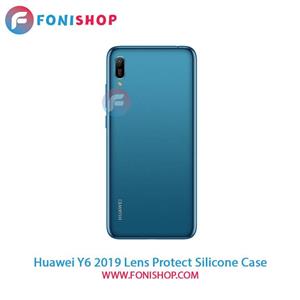 قاب سیلیکونی محافظ لنزدار گوشی هواوی Huawei Y6 2019