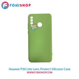 قاب سیلیکونی محافظ لنزدار گوشی هواوی Huawei P30 Lite
