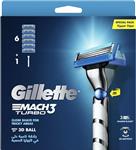 ژیلت تیغه Mach3 Turbo 3D – برند Gillette – عددی 6 – 