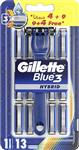 ژیلت هوشمند برند Gillette – رنگ آبی – همراه با 13 تیغه ی اضافی – 