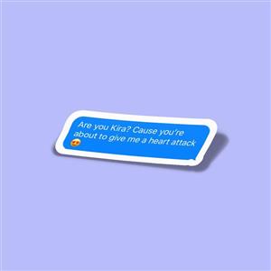 استیکر Death Note-texting Kira