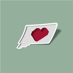 استیکر Minecraft heart