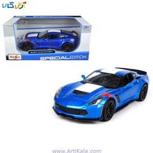 ماشین بازی مایستو مدل 2017 Corvette Grand Sport Maisto Toys Car 