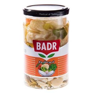 ترشی شور مخلوط 630 گرمی بدر