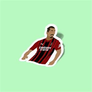 استیکر Zlatan in AC Milan