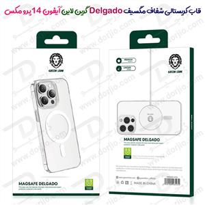 قاب شفاف iPhone 14 Pro Max مارک Green Lion مدل Magsafe Delgado 