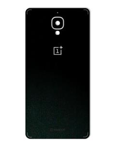 برچسب تزئینی ماهوت مدل Black-suede Special مناسب برای گوشی  OnePlus 3 MAHOOT Black-suede Special Sticker for OnePlus 3