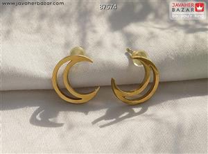 گوشواره استیل طرح ماه