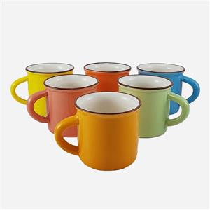 فنجان قهوه خوری سرامیکی مدل espresso بسته 6 عددی