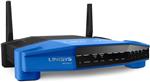 روتر بی سیم دو بانده و Wi-Fi Linksys WRT1200AC با پورت های گیگابیتی و USB 3.0 و eSATA  