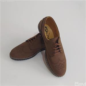 حراجی کفش رسمی مردانه بوگاتی بندی گردویی سایز 43 