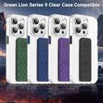 گارد شفاف دستگیره دار iPhone 14 Pro Max مارک Green Lion مدل Series 9 Clear Case Compatible 