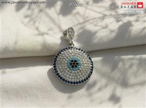 مدال نقره چشم نظر گرد