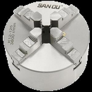 چهار نظام تراشکاری مدل K12 سایز 80 میلیمتر برند سانو (SANOU)