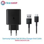 کابل و شارژر اصلی سامسونگ Samsung Galaxy Tab S8 Ultra