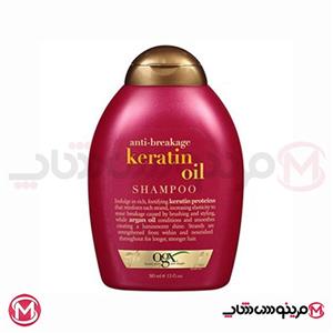 شامپو ضد شکستگی حاوی کراتین اوجیکس 385 میل