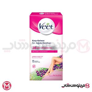 نوار موبر ویت مناسب برای پوست خشک 20 عددی