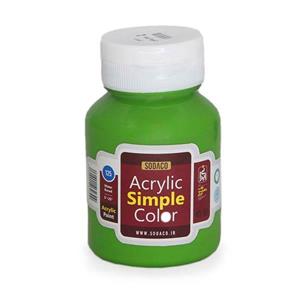 رنگ اکریلیک هنری Simple سوداکو سبز روشن 125 میل 2311