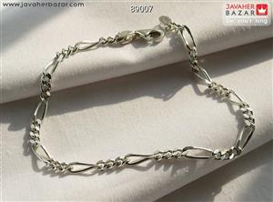 دستبند نقره فیگارو مردانه