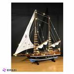 ماکت کشتی چراغ دار لاپیدار Lapidaria Illuminated Wooden Ship Model with Sails