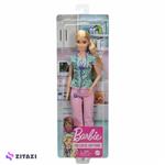 عروسک باربی پزشک مدل Barbie Career Dolls Series Blonde Nurse