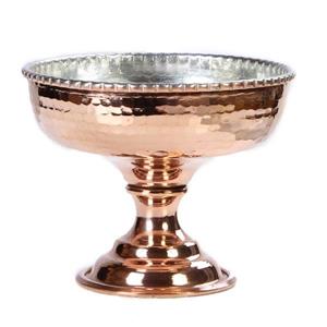 بستنی خوری مسی طرح چکشی کد ZH06