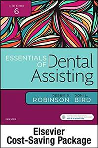 خرید اینترنتی کتاب Essentials of Dental Assisting - Text and Workbook Package 6th Edition