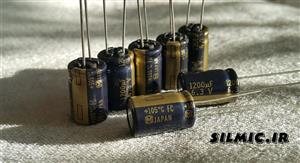 خازن های فای 1200 میکرو فاراد 6.3 ولت سری FC پاناسونیک سری آدیو low impedance