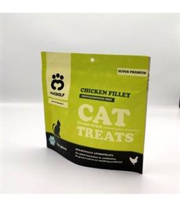 تشویقی جویدنی گربه بالغ مکدلف با طعم فیله ی مرغ  100 گرم